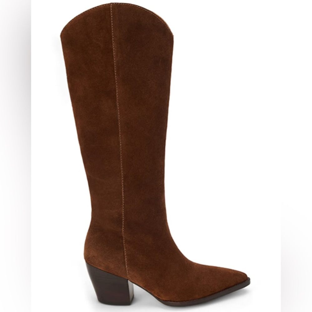 Matisse Brown Suede Over-the-Knee Boot